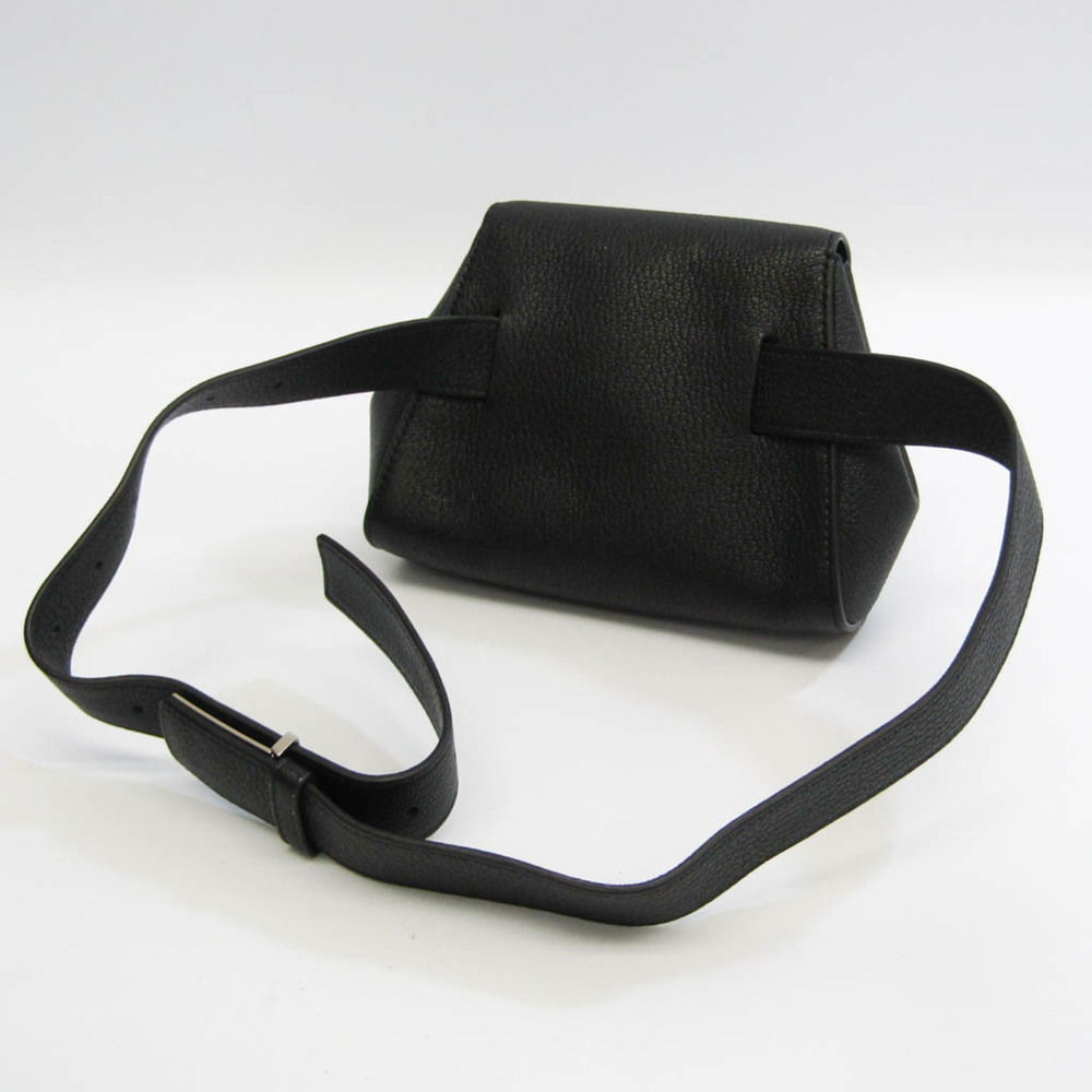 Bottega Veneta Belt Bag 631117 Women's Leather Fanny Pack Black - Picture 2 of 9
